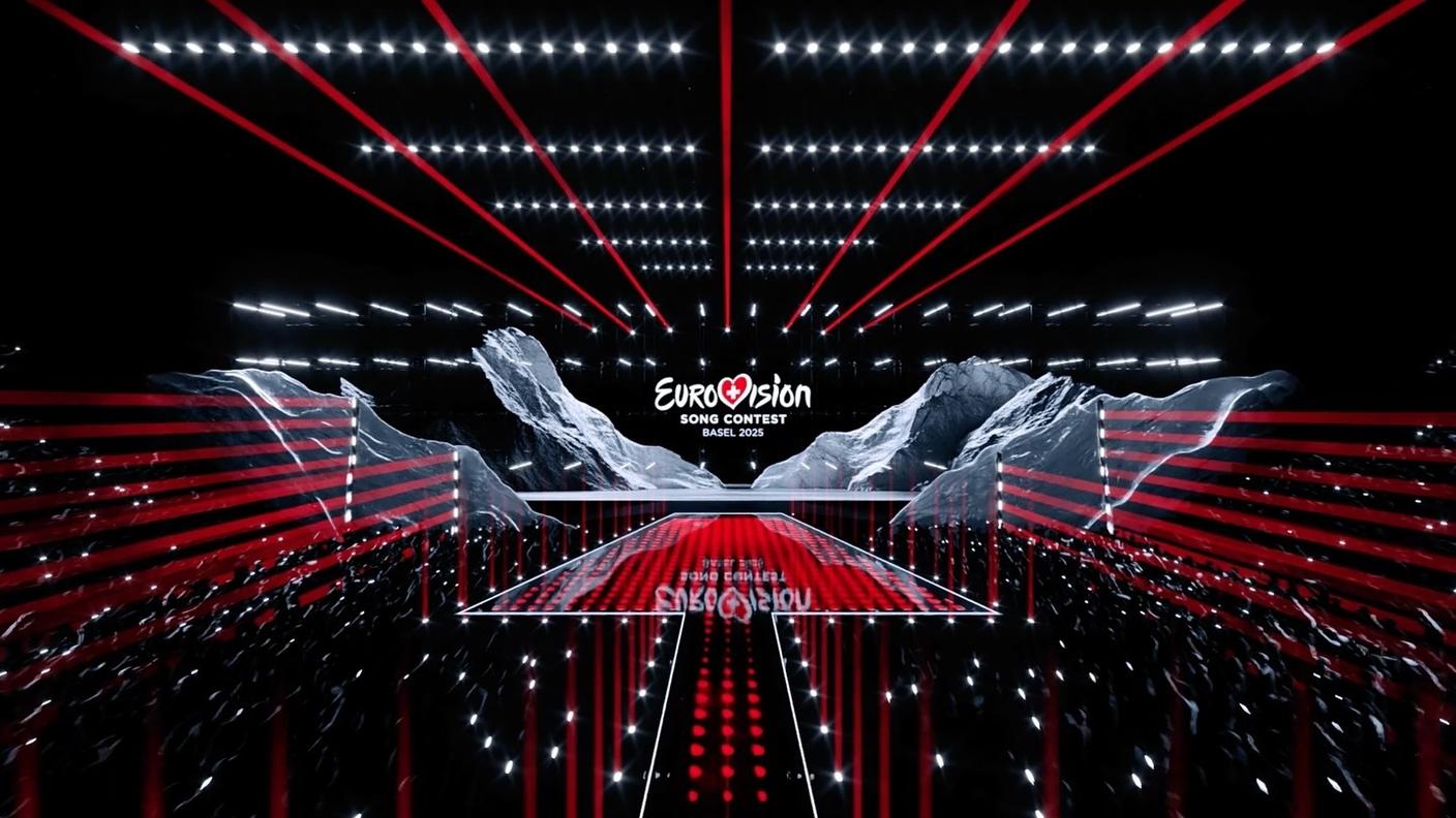 Un palcoscenico “pieno di identità svizzera”, ha spiegato lo scenografo Florian Wieder in vista dell'Eurovision Song Contest 2025