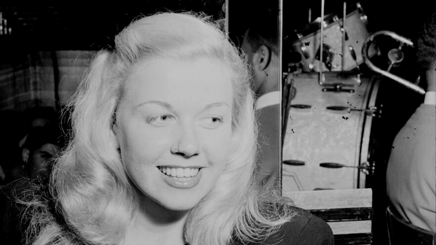 In una foto del 1946, agli albori della carriera