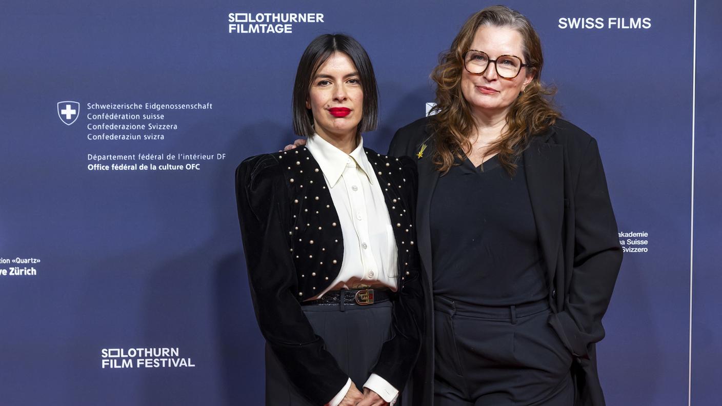 La regista di "Reinas" Klaudia Reynicke (sinistra) con la sua produttrice Britta Rindelaub