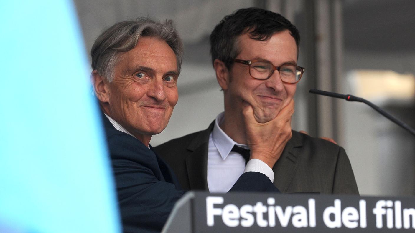 Marco Solari con Olivier Père lo scorso anno a Locarno