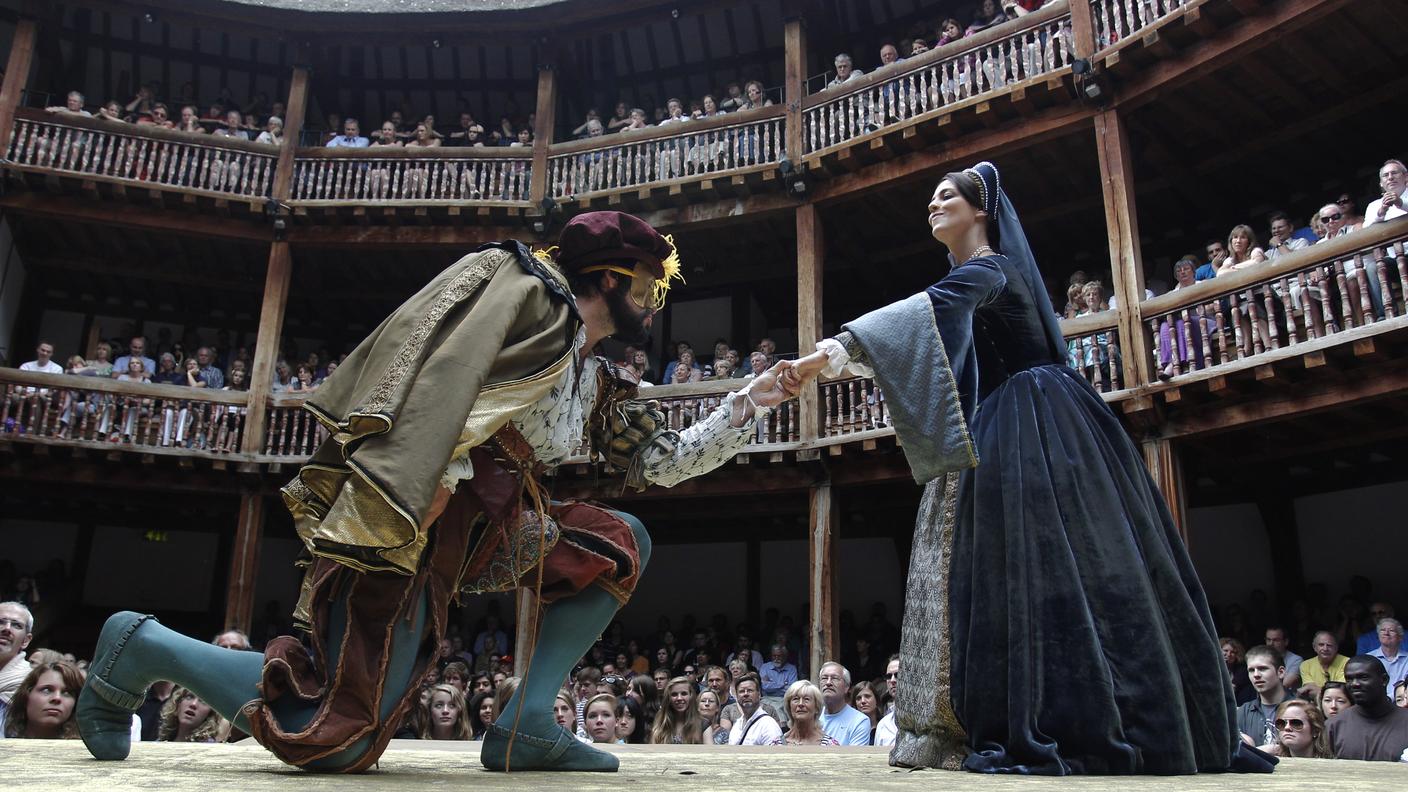 Una rappresentazione di Henry VIII al Globe
