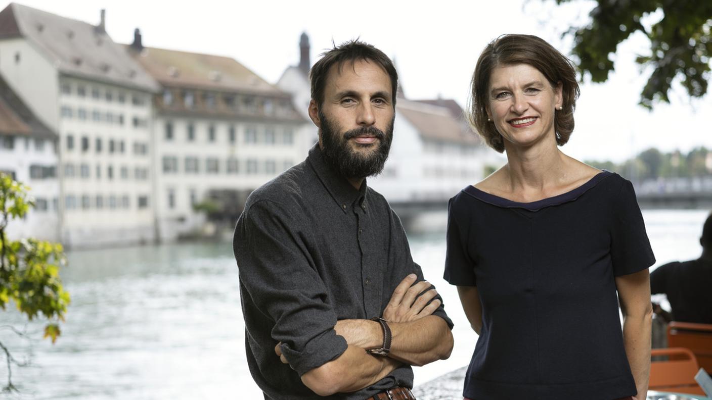 I nuovi vertici della Giornate di Soletta: il direttore artistico Niccolò Castelli e la direttrice operativa Monica Rosenberg