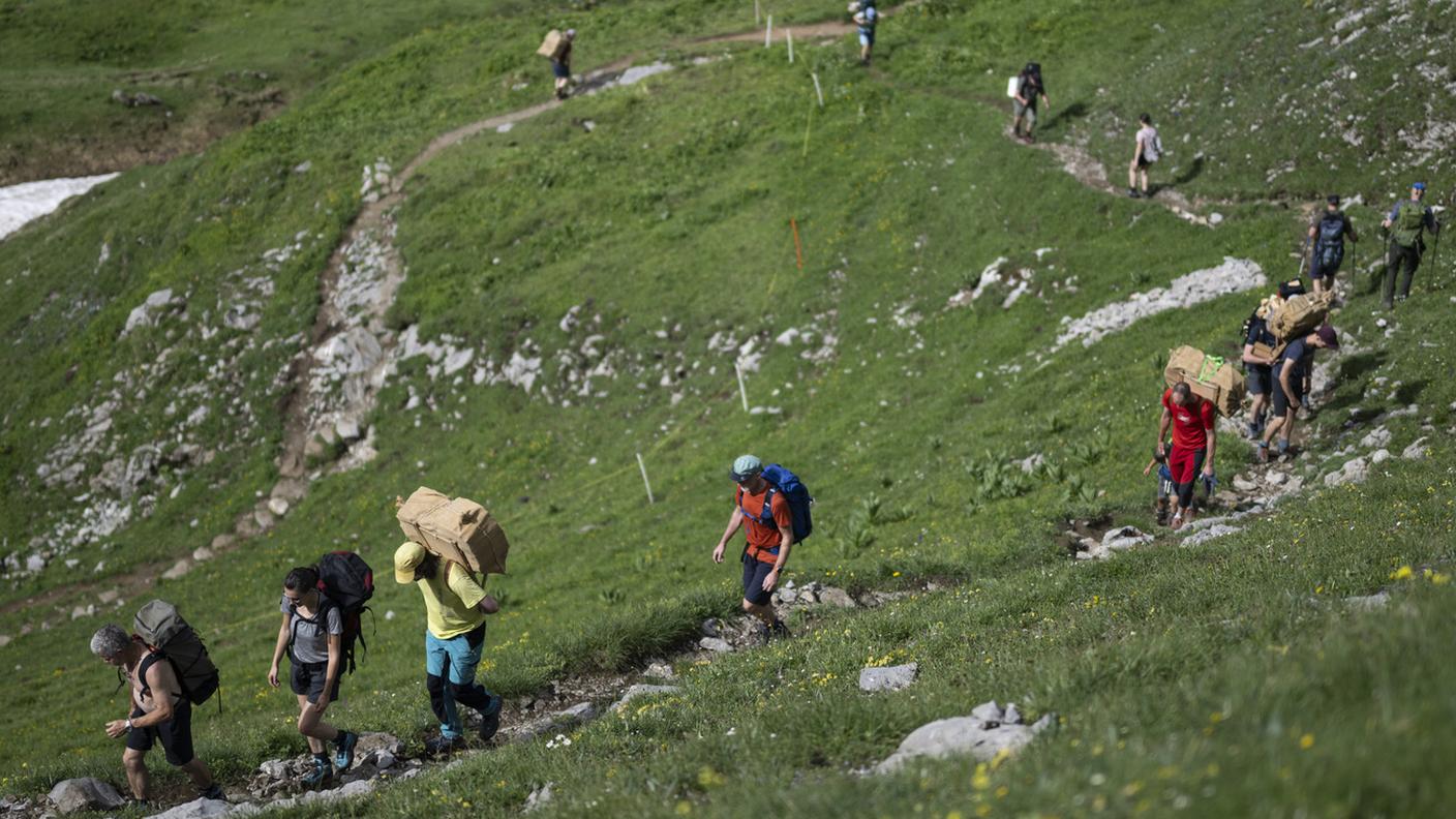 In alcuni casi si torna a fare affidamento alla forza delle gambe
