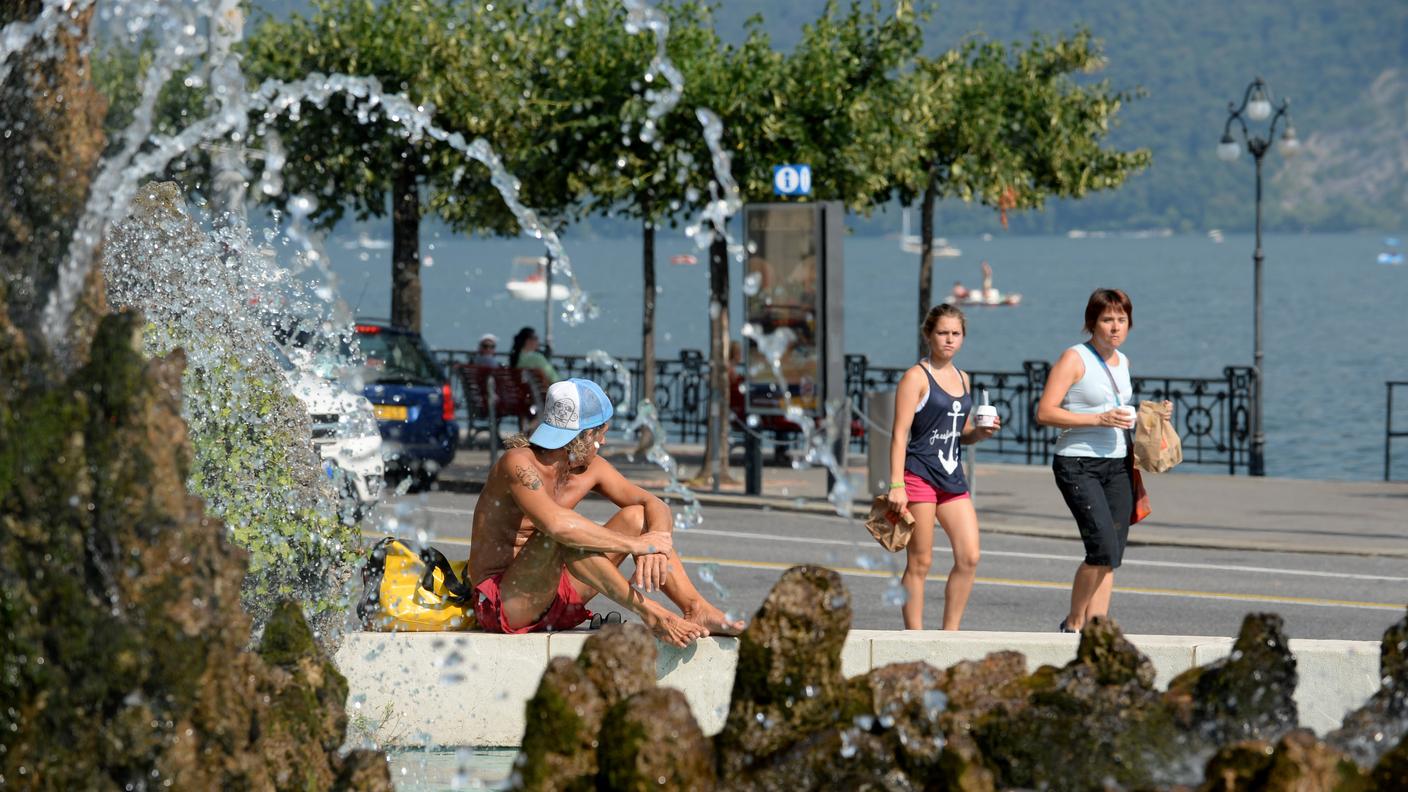 Lugano ha vissuto il periodo di caldo più lungo degli ultimi 160 anni, secondo MeteoSvizzera