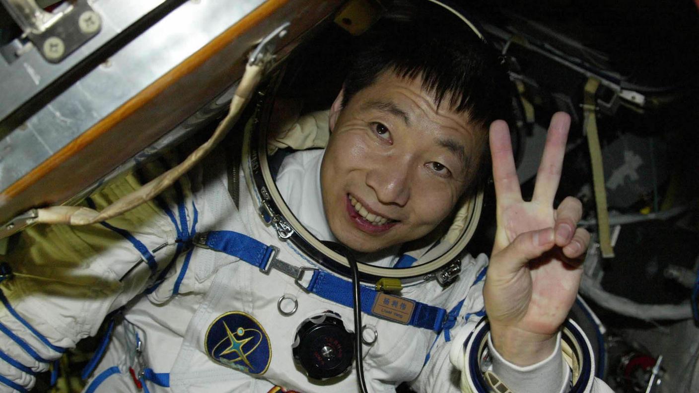15 ottobre 2003: Yang Liwei è il primo astronauta cinese in orbita attorno alla Terra