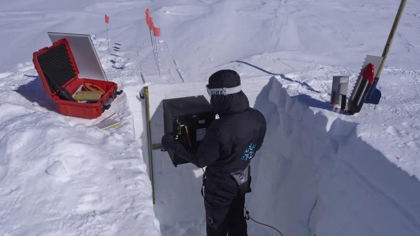 Lo SnowImager "vede" attraverso la neve grazie agli infrarossi