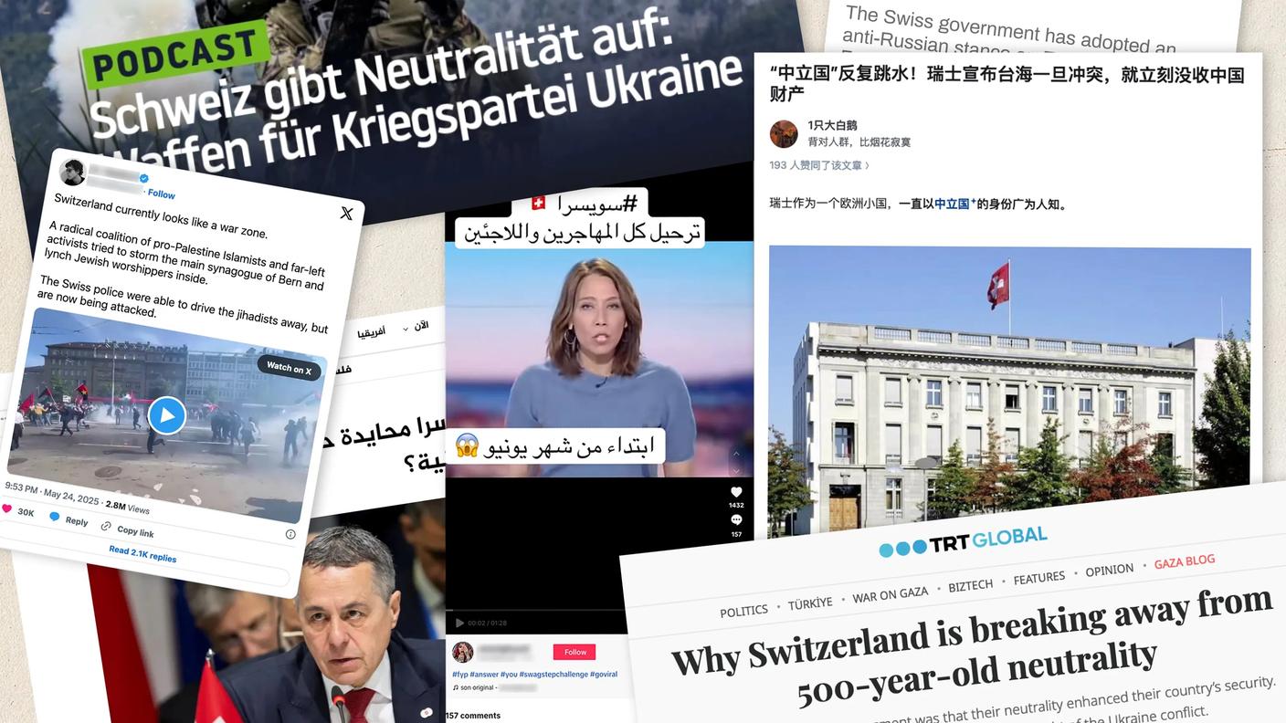 La Svizzera è spesso nel mirino di falsità, distorsioni e manipolazioni