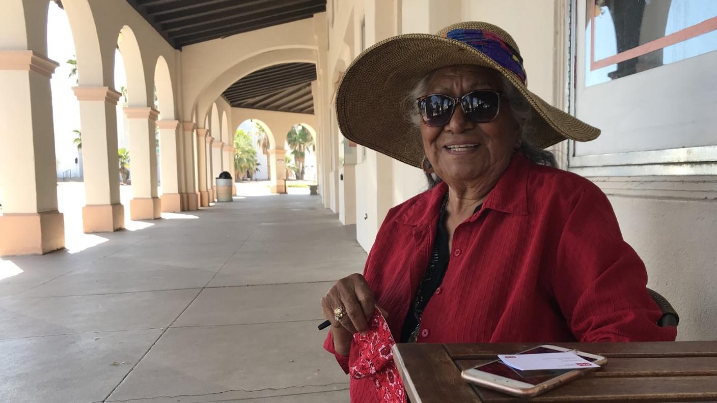 Lorraine Eiler, 83 anni, deputata del Parlamento della tribù dei Tohono O'odham