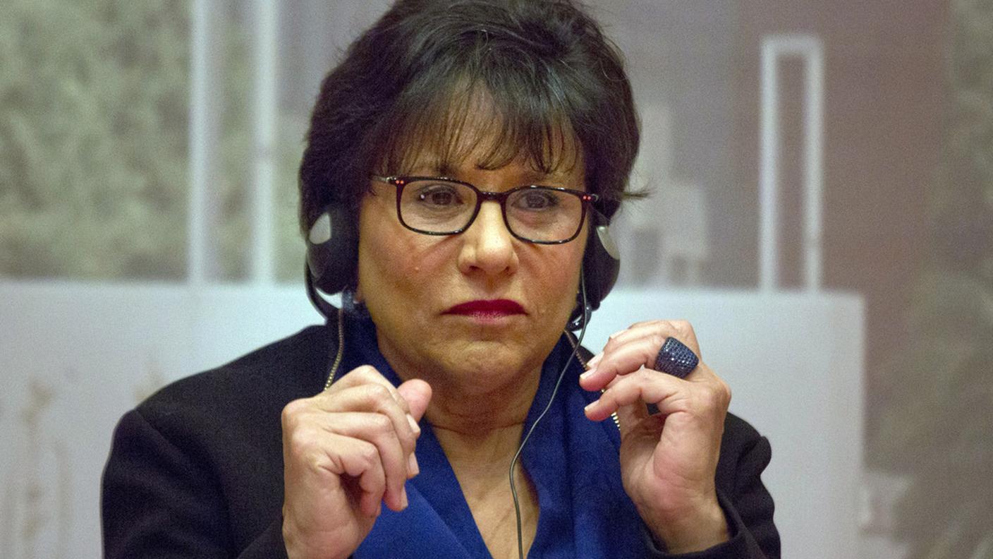 La responsabile del commercio statunitese Penny Pritzker