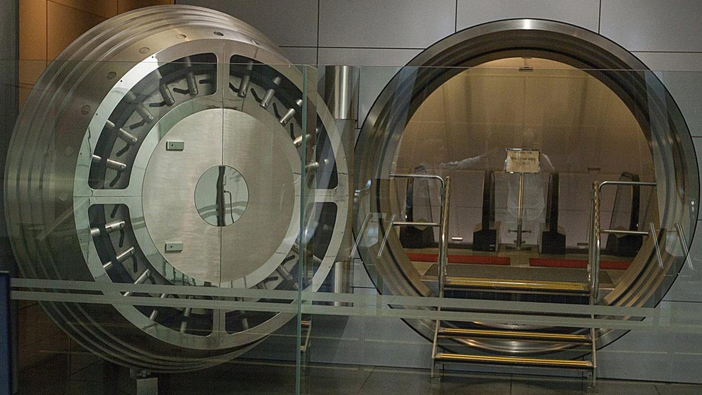 Nei forzieri elvetici amministrato un patrimonio totale di 6'656 miliardi