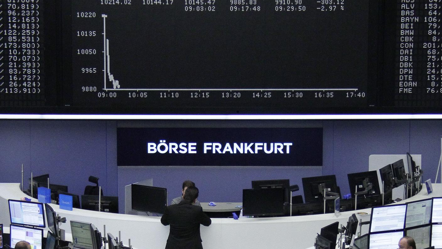 Risveglio in negativo anche in Germania