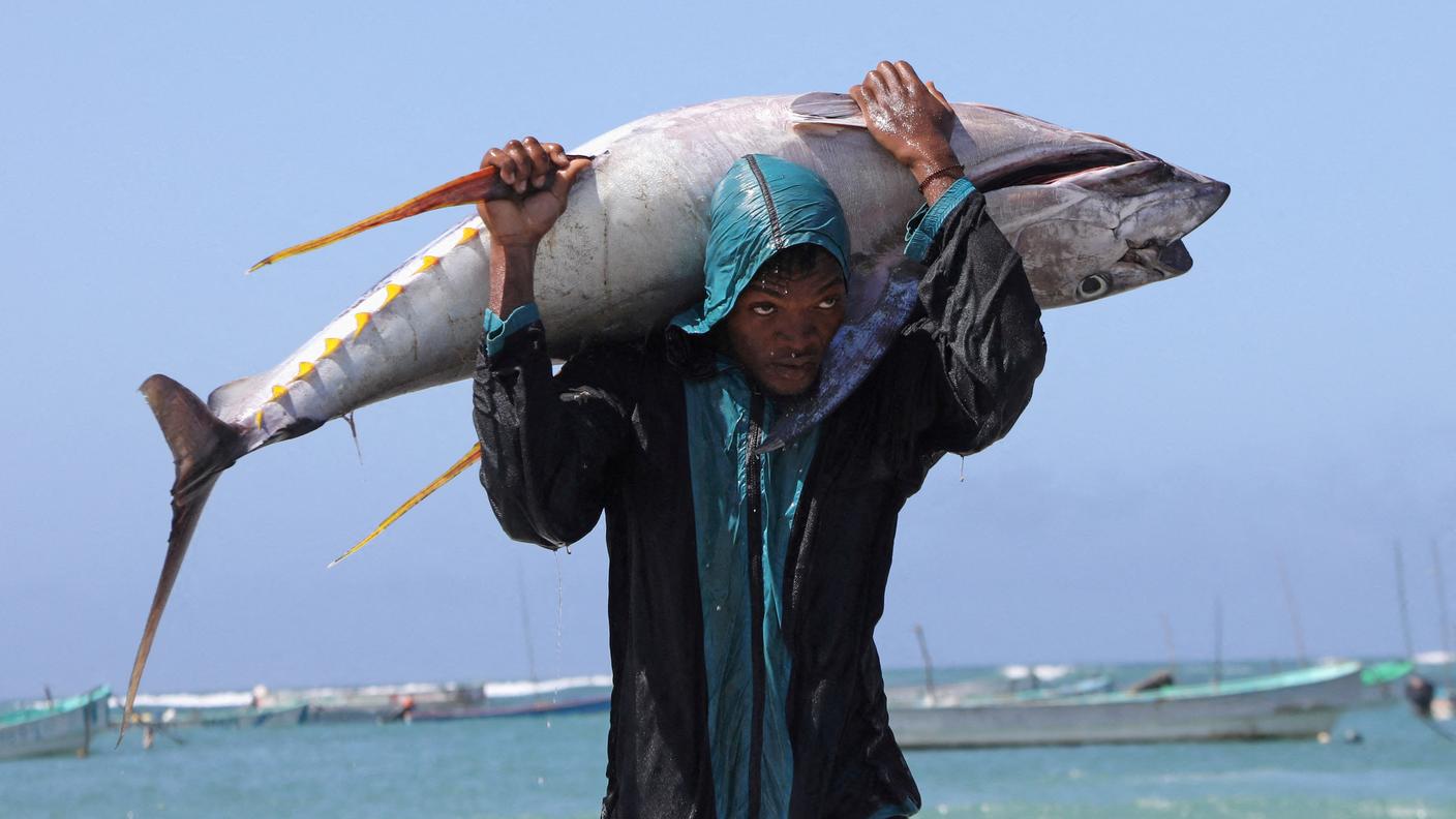 La pesca tradizionale marcia sul posto