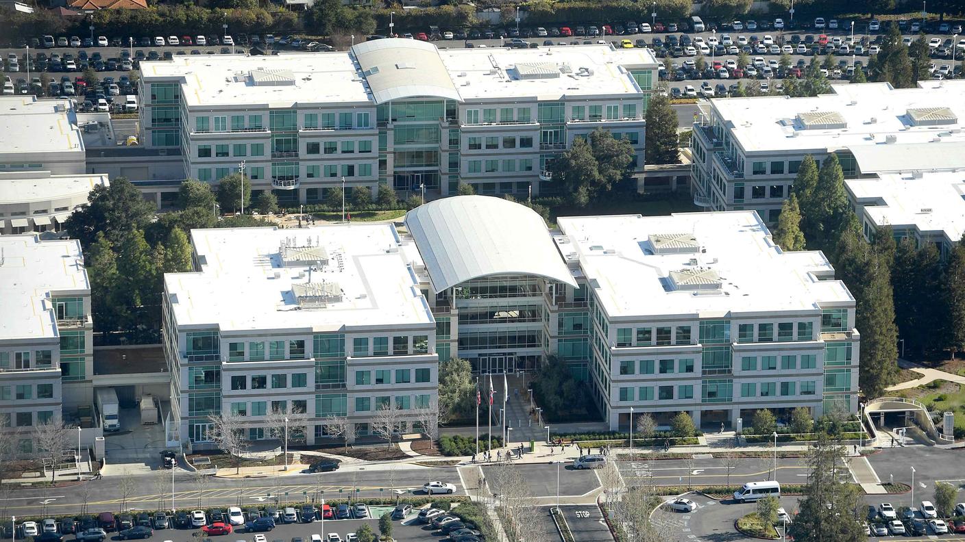 Il quartier generale della Apple, nella località californiana di Cupertino