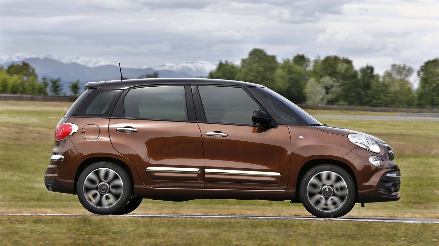 Una delle attuali auto a gasolio Fiat è la 500L, già prodotta finora in 500'000 unità