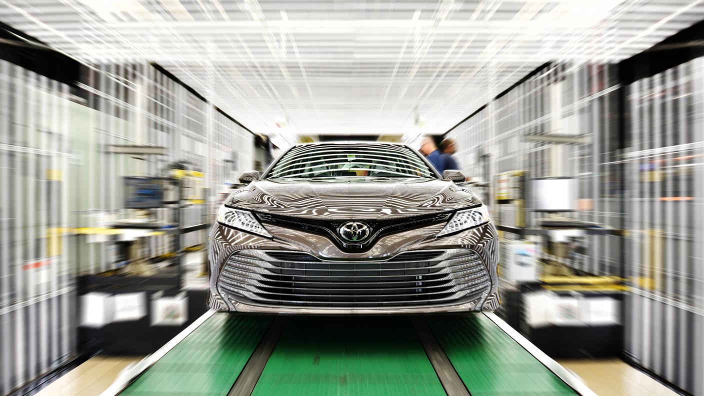 Toyota si è distinta nel 2018 grazie a modelli come la Camry, offerta anche ibrida