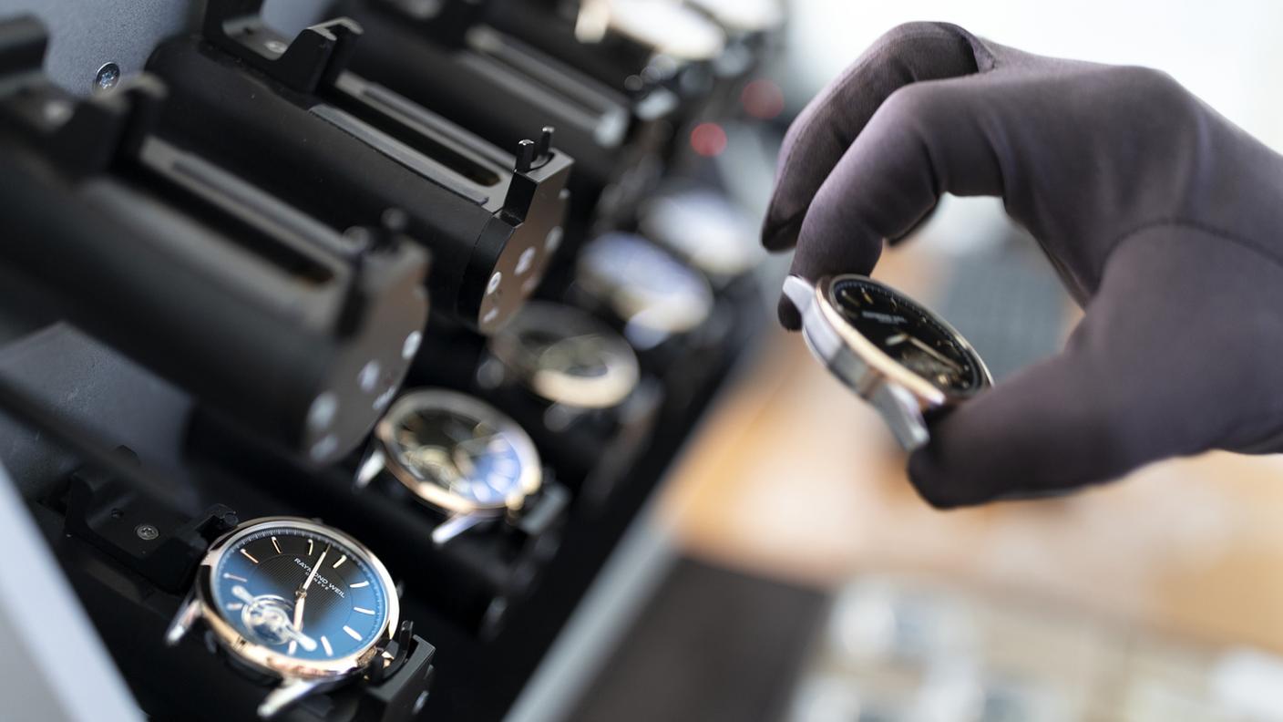 Su base annua la progressione del settore orologiero è stata dello 0,2%