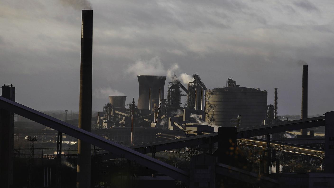 Il principale sito produttivo di Scunthorpe, 290 km a nord di Londra