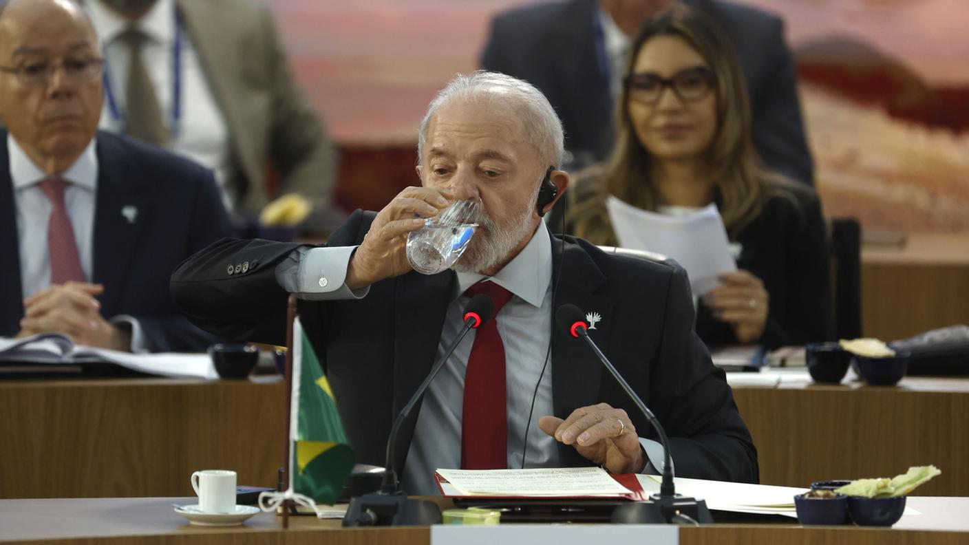 Il presidente brasiliano Lula da Silva al recente summit dei BRICS a Rio de Janeiro