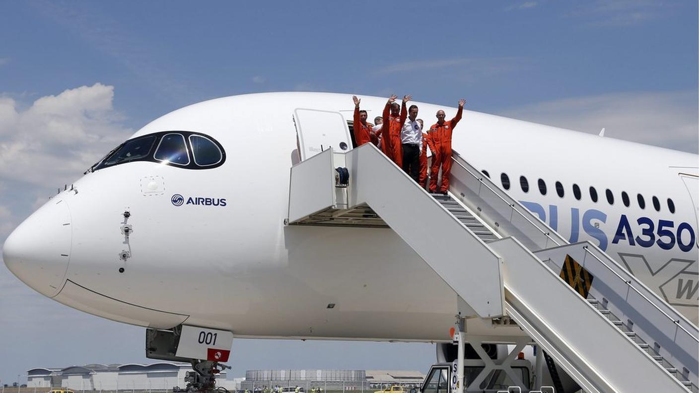 Affari in vista, per il nuovo A-350.
