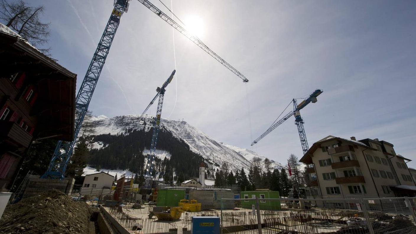 I cantieri di Andermatt sono comunque in fermento