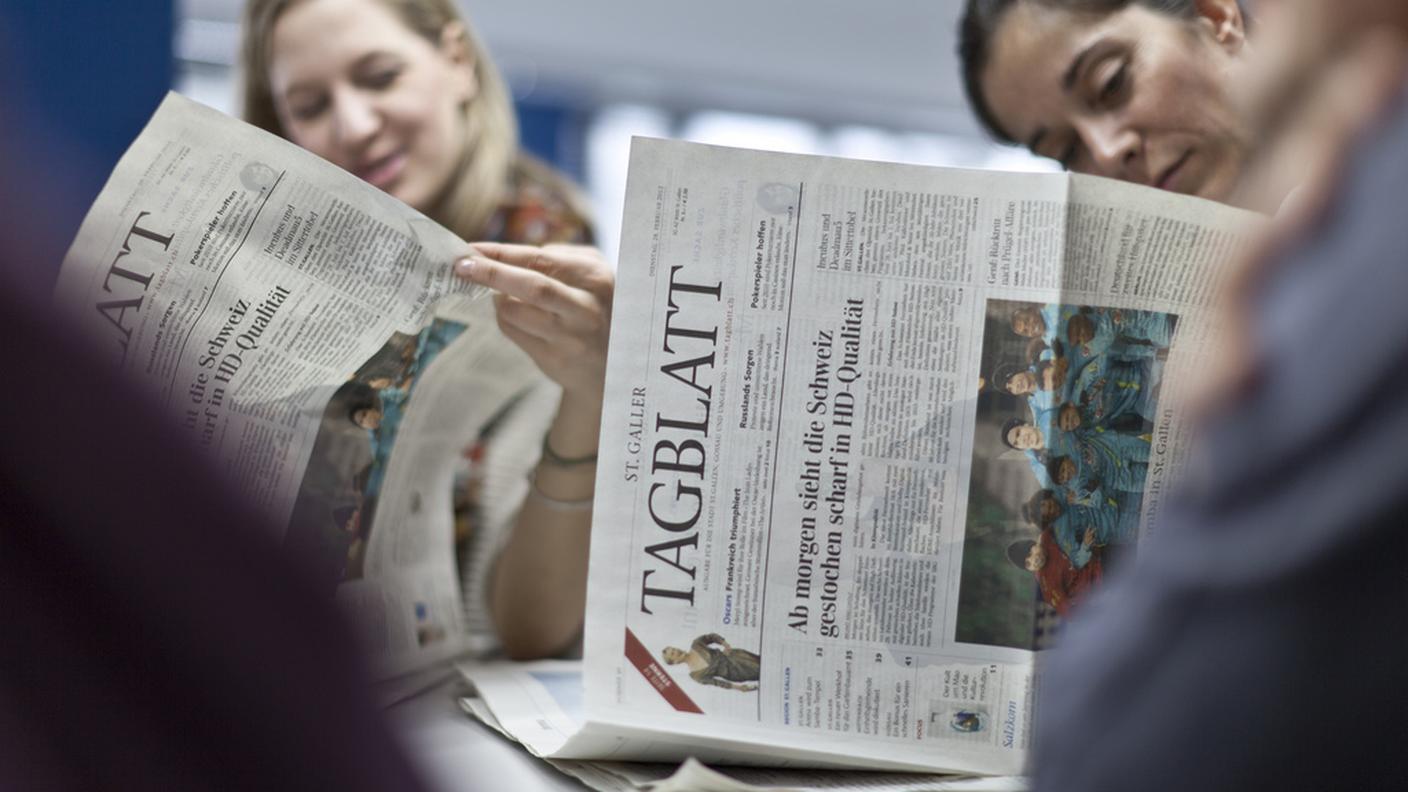 La redazione del "St. Galler Tagblatt"