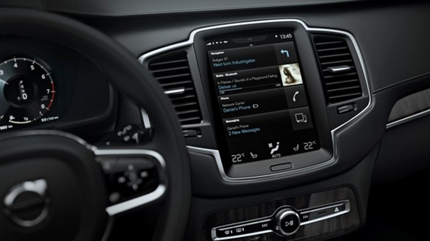 Il futuro sistema Sensus della XC90