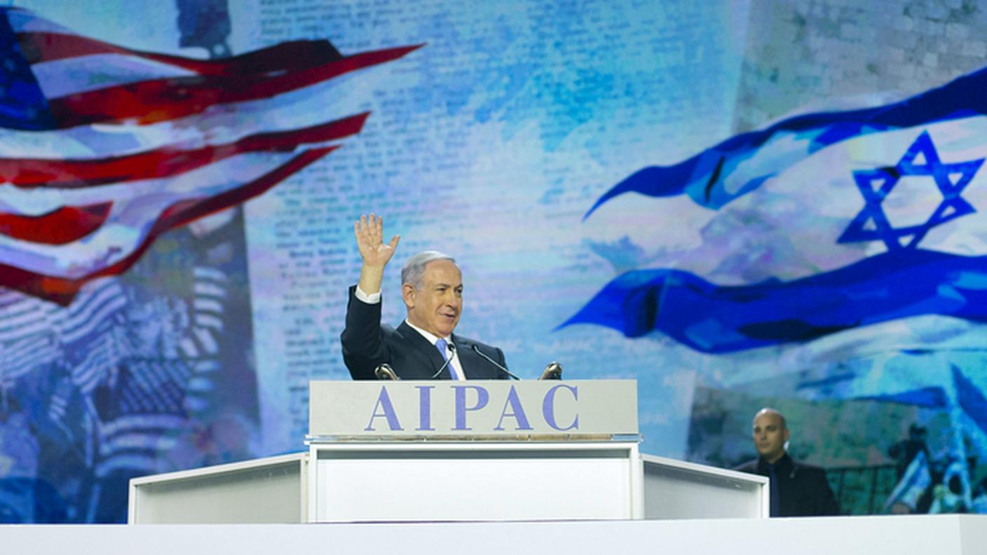 Netanyahu davanti all'AIPAC
