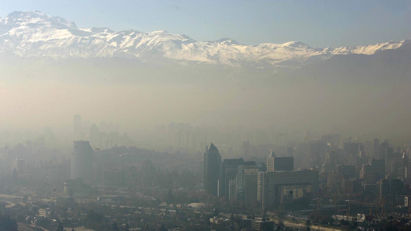Santiago nella morsa dello smog