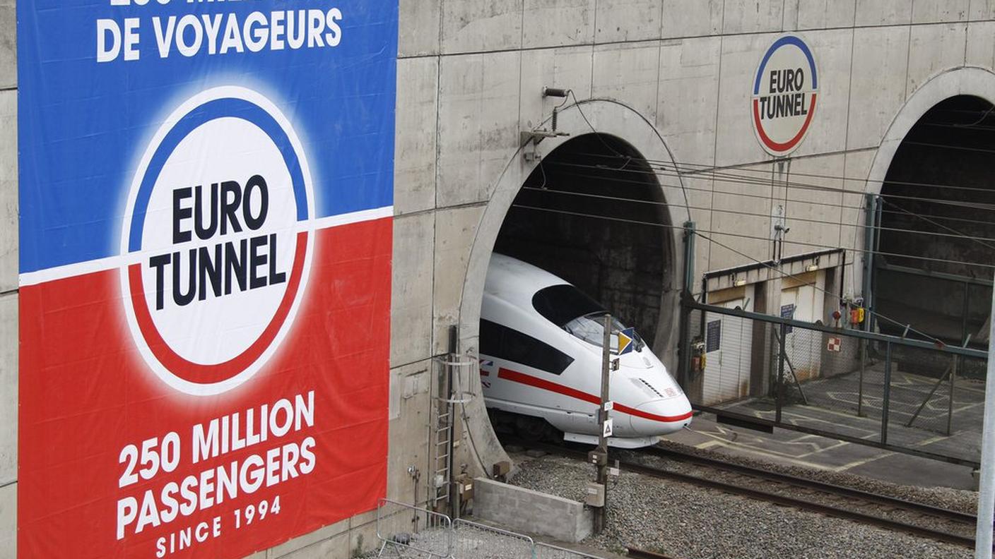 Il tunnel che collega Francia e Inghilterra