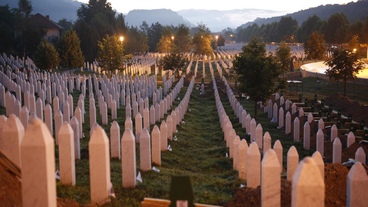 Le tombe nel complesso memoriale 