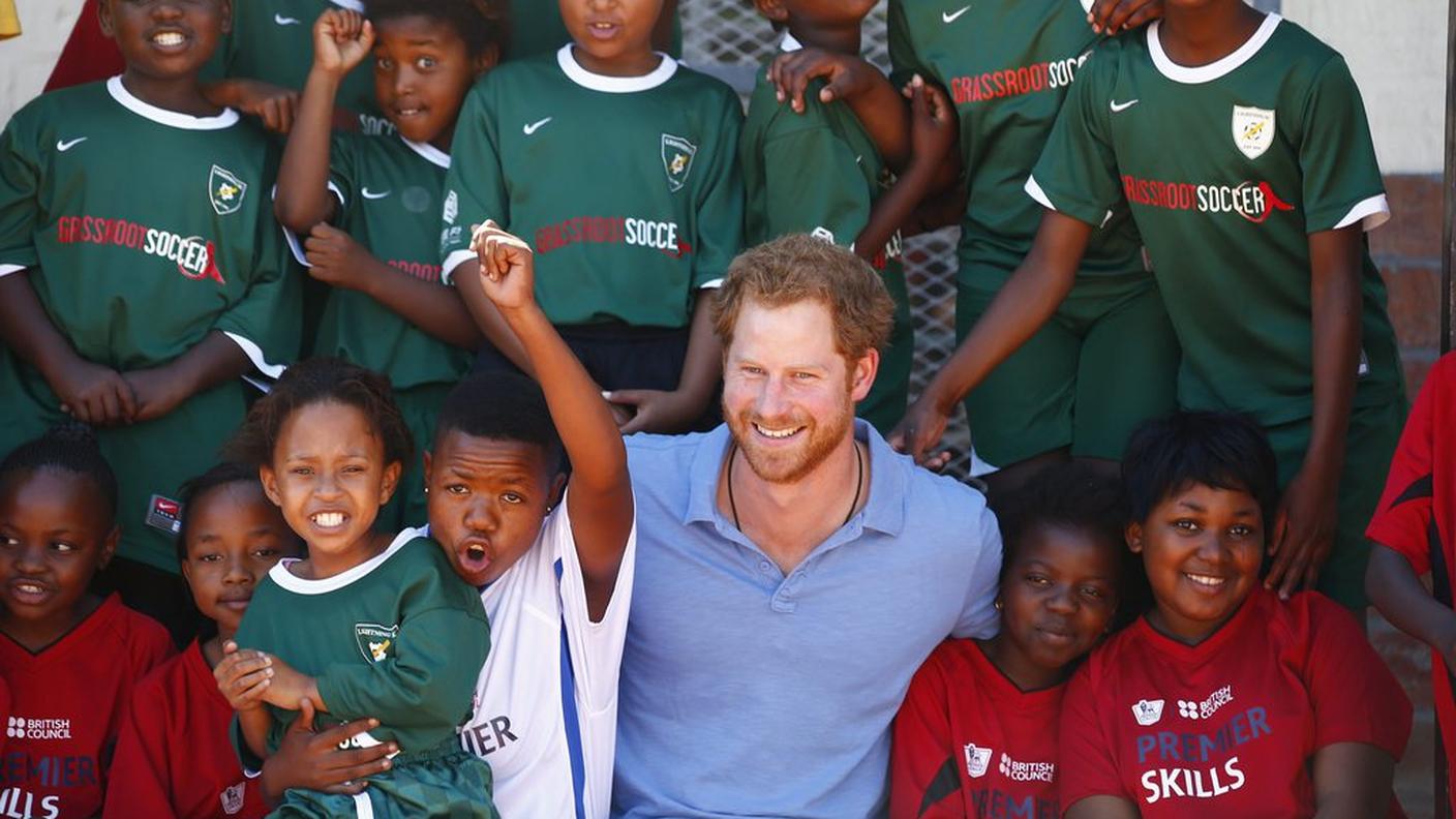 Harry in Sudafrica