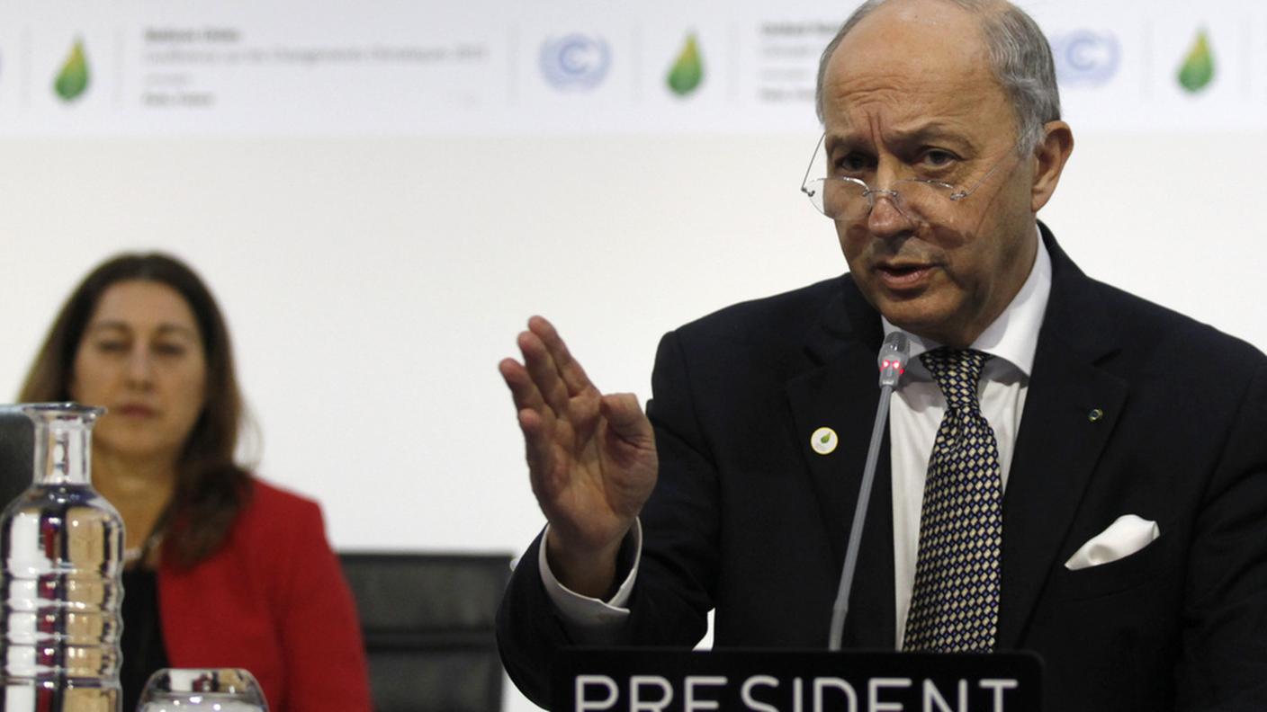 Laurent Fabius a Parigi