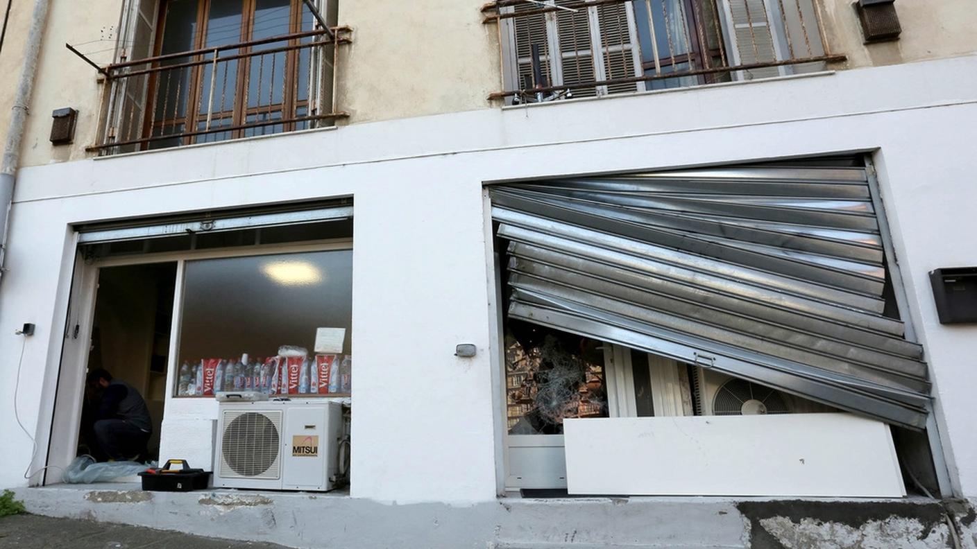 La moschea vandalizzata nei giorni scorsi ad Ajaccio