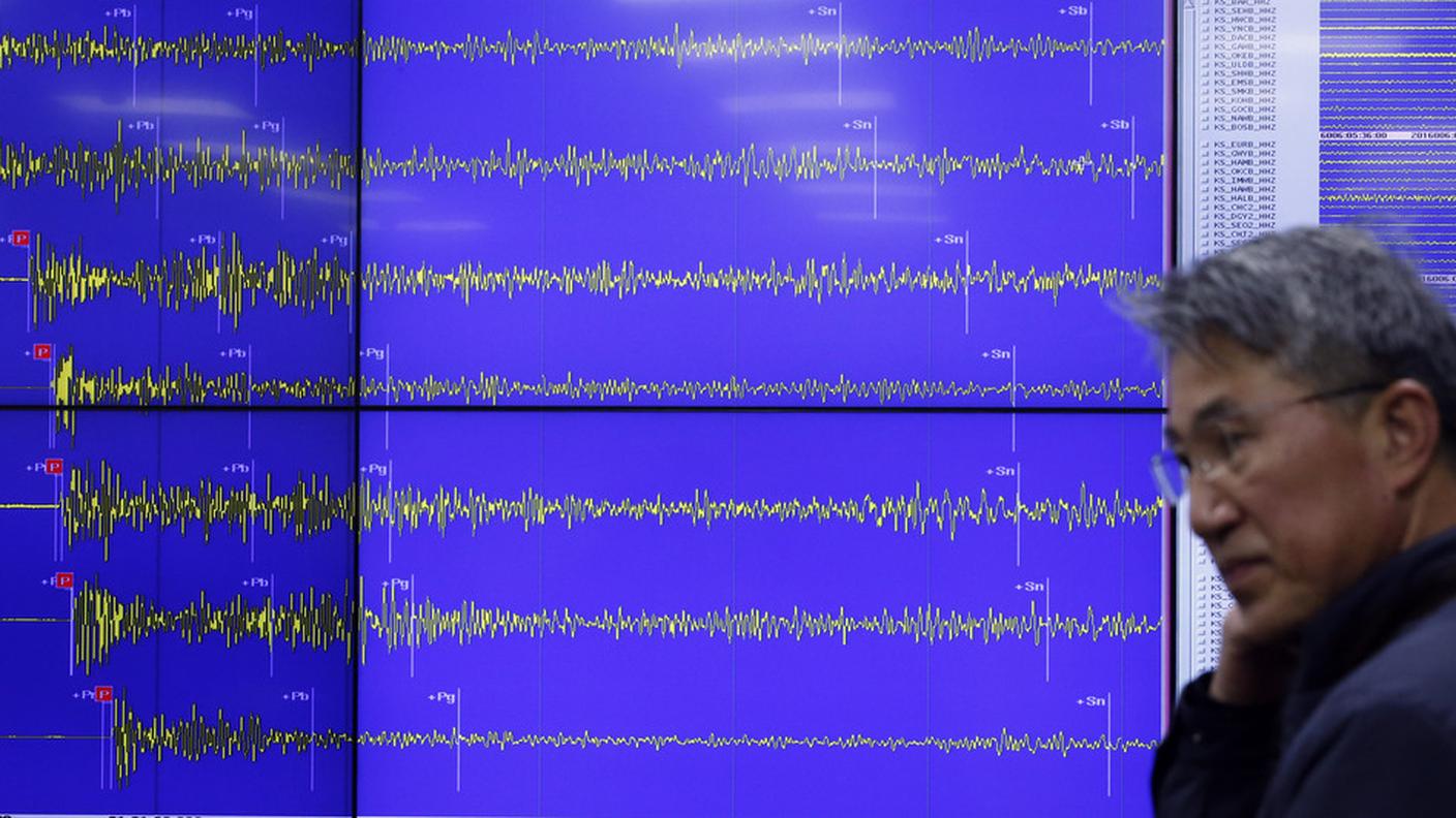 Misurazioni sismiche a Seul, dopo il nuovo test nucleare nordcoreano
