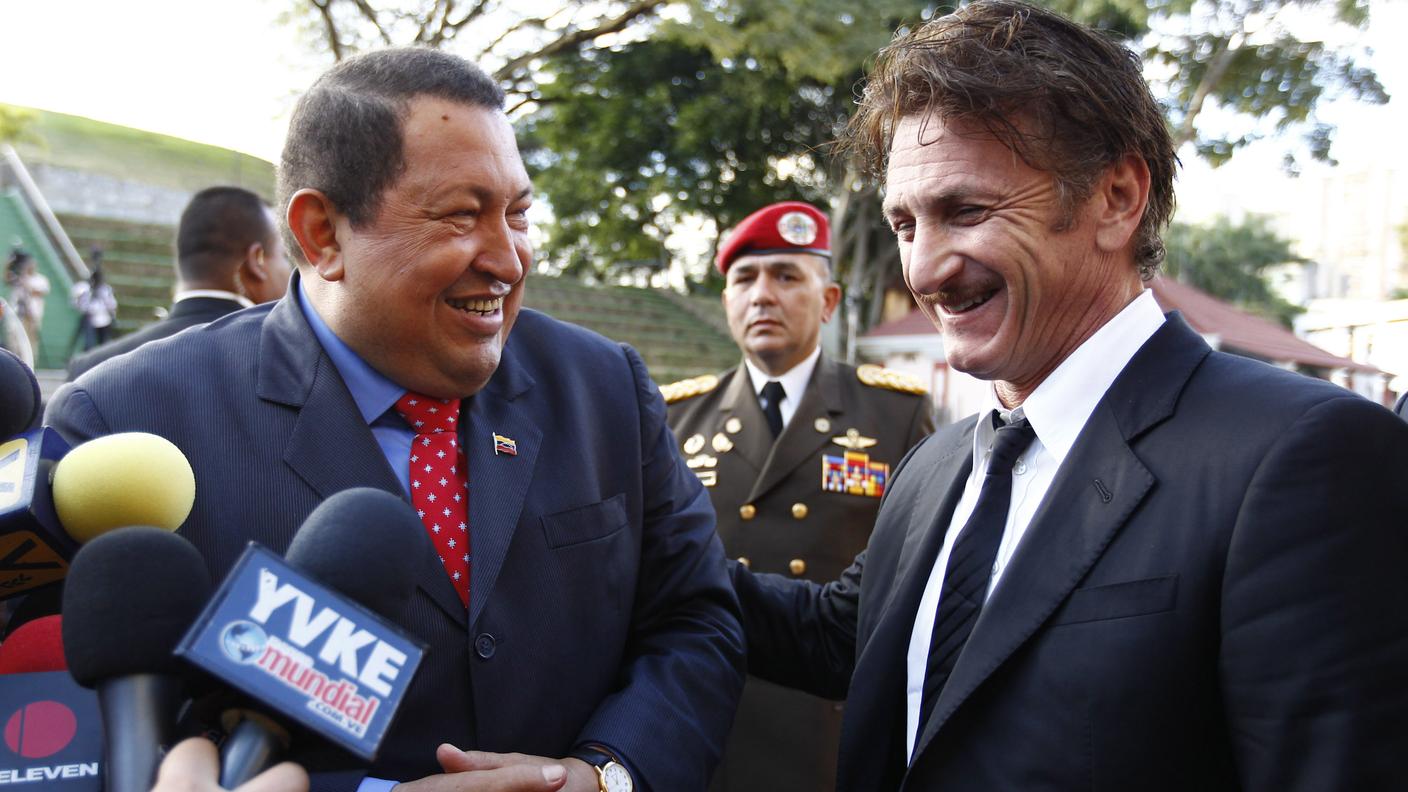 Penn con Chavez nel 2012