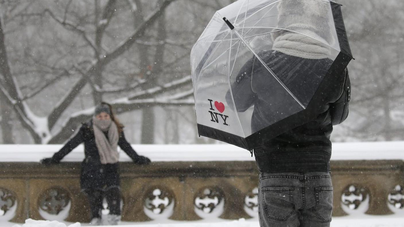 Oltre 60 cm di neve sulla Grande Mela
