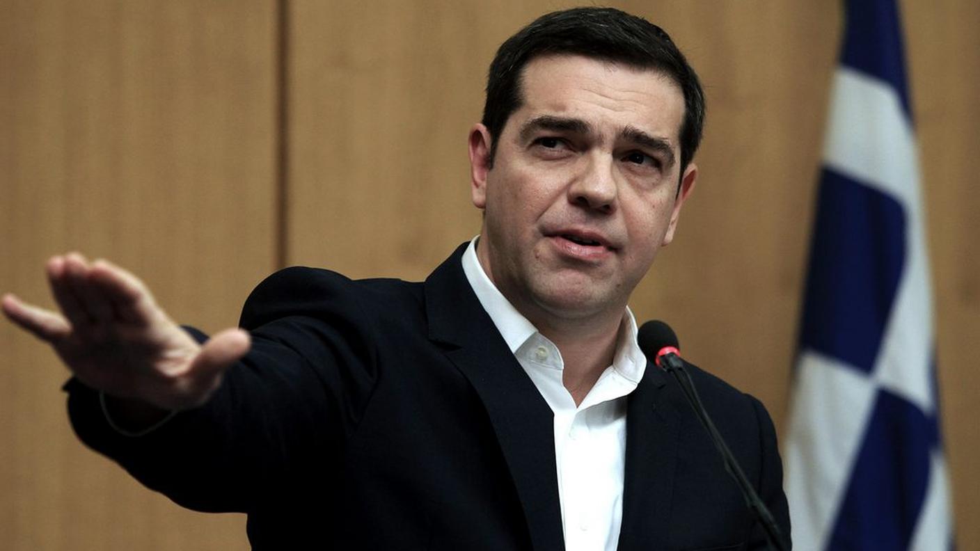 Il primo ministro greco Alexis Tsipras