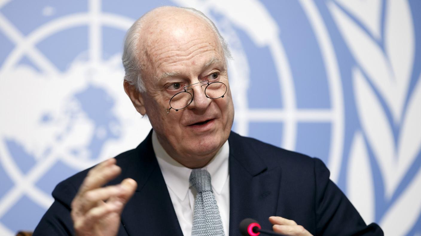 L'inviato speciale dell'ONU per la Siria, Staffan de Mistura