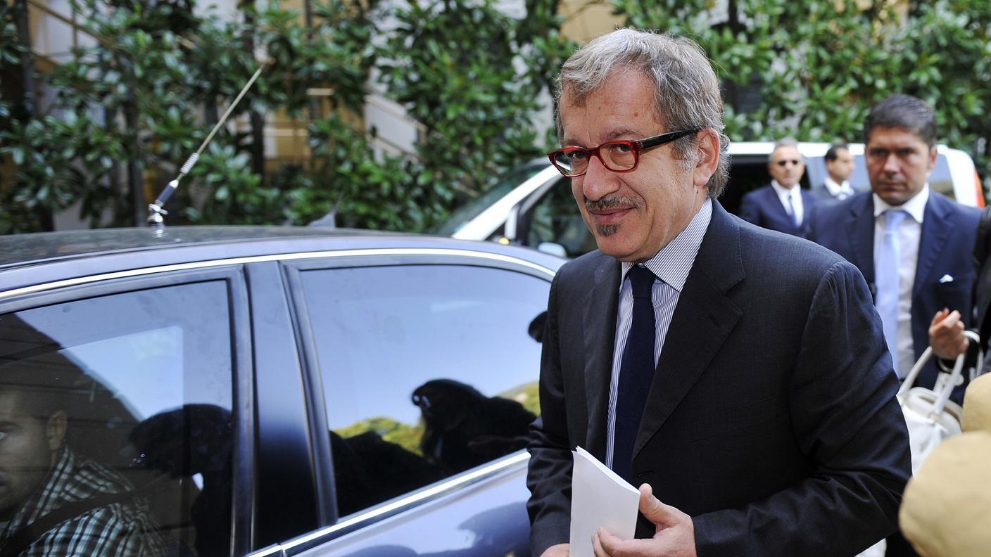 Il governatore lombardo Roberto Maroni