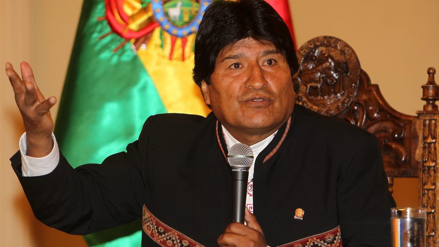 Il presidente boliviano Evo Morales