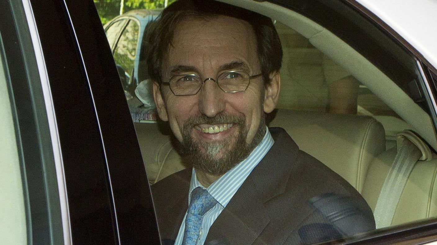 L’alto commissario per i diritti dell’uomo Zeid Raad Al Hussein