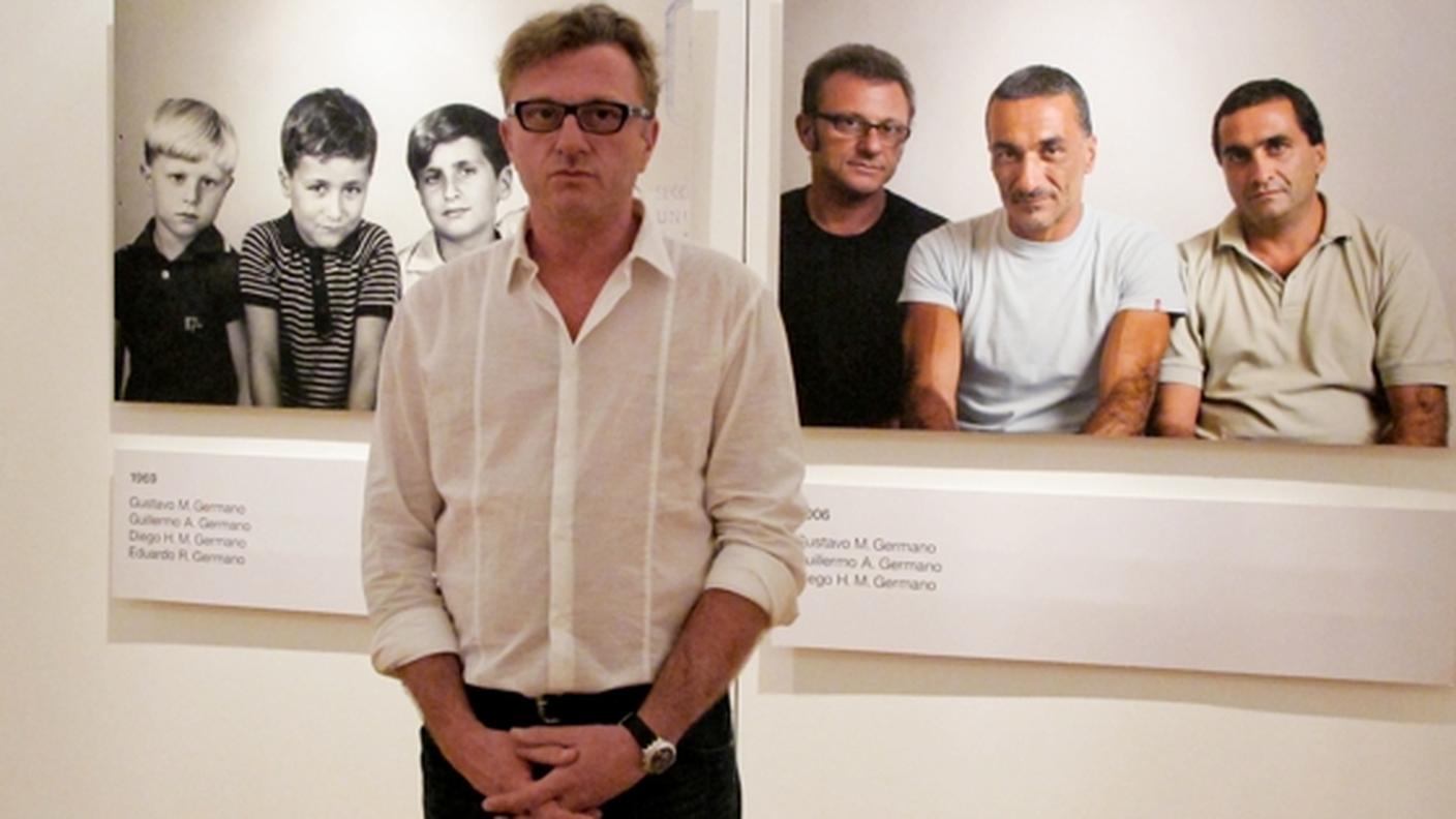 L'artista Gustavo Germano