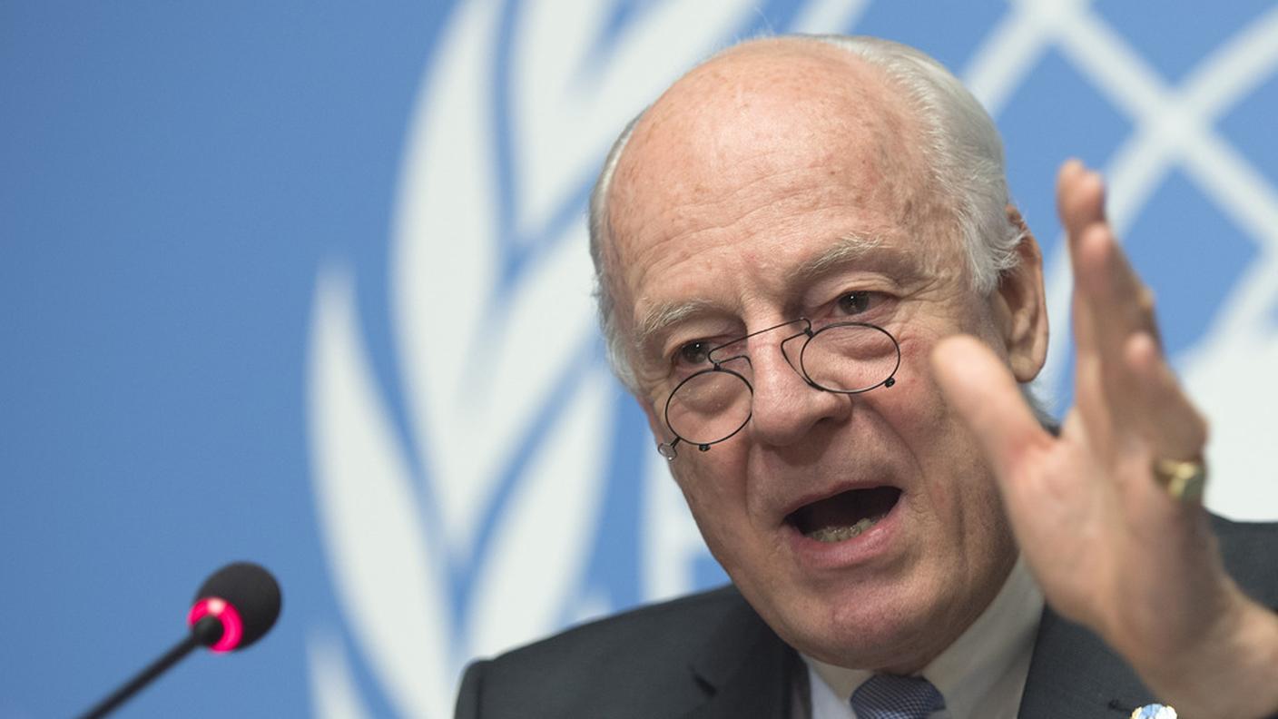 L'inviato speciale dell'ONU per la Siria, Staffan de Mistura