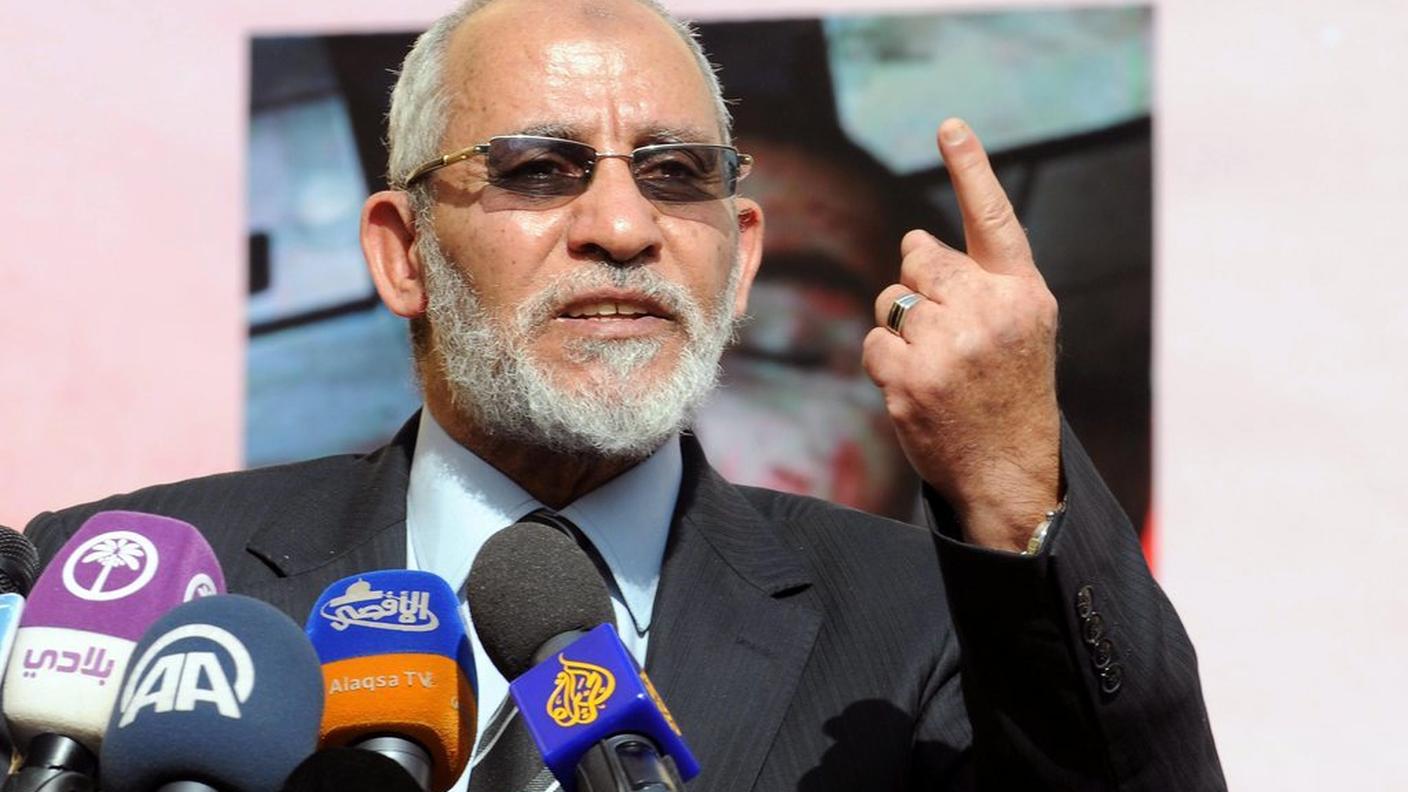 Il leader dei Fratelli musulmani Mohamed Badie
