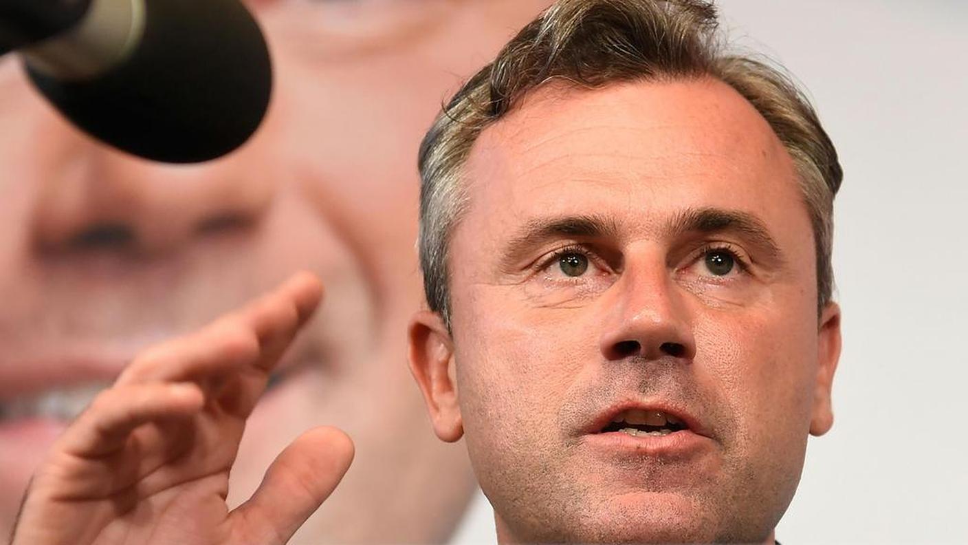 Lo sconfitto Norbert Hofer