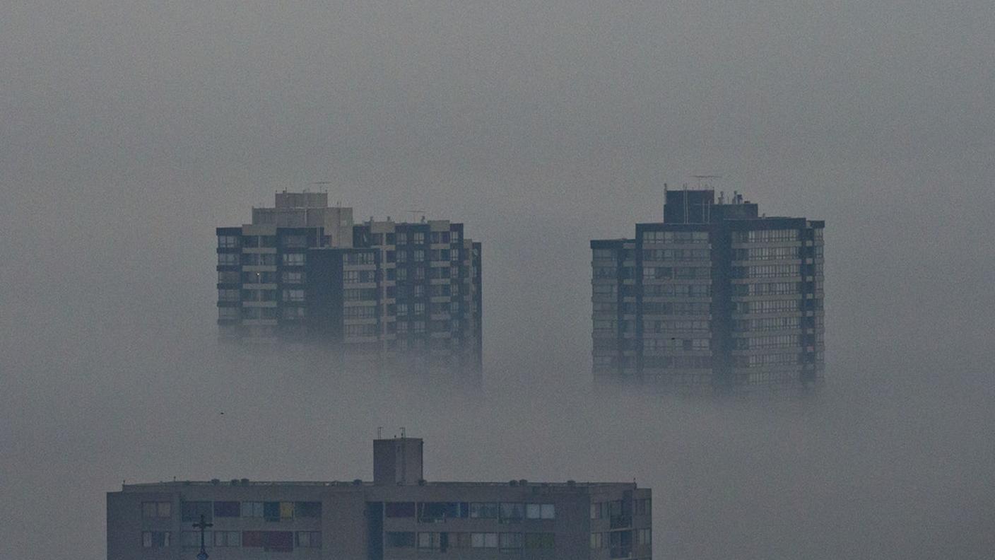 Lo smog sta soffocando la capitale cilena