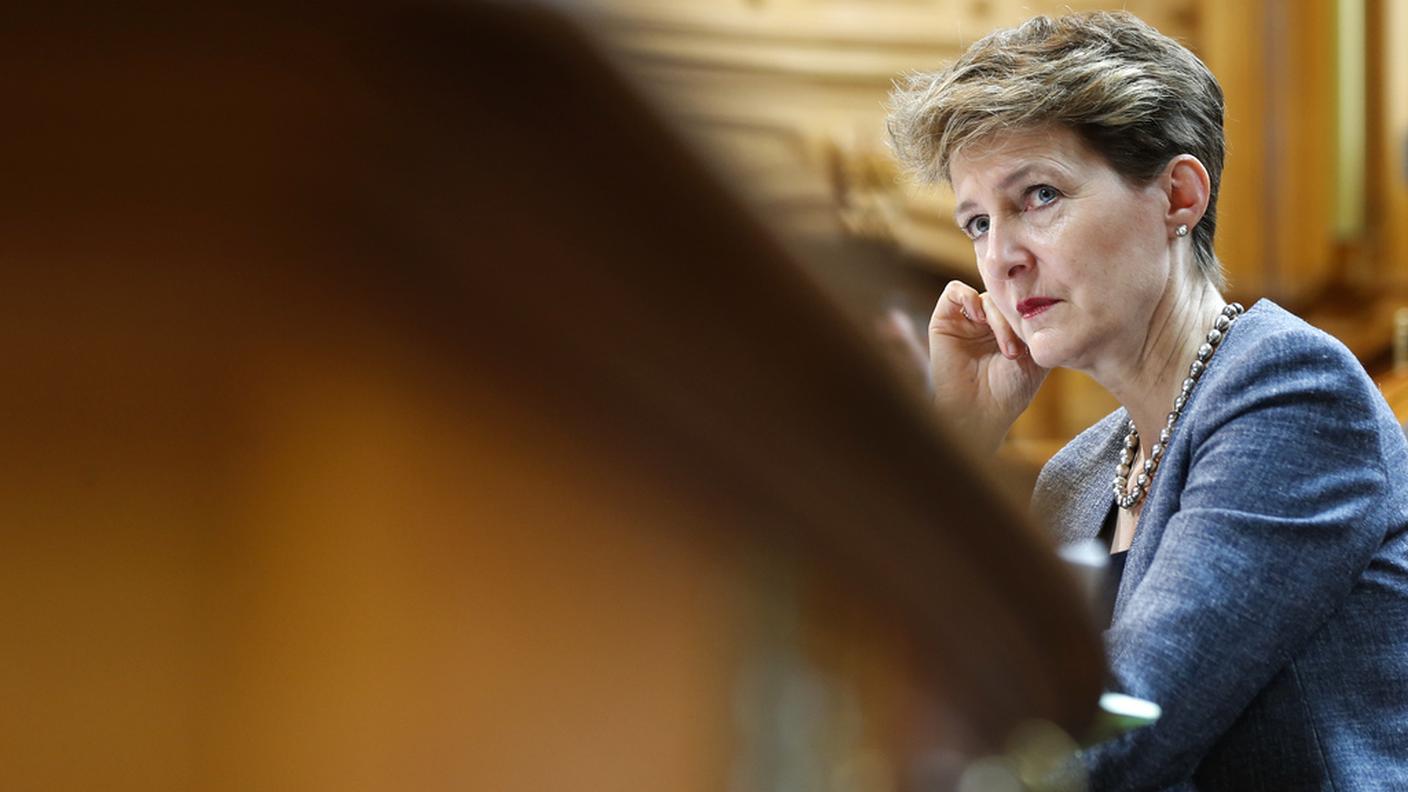 La consigliera federale si dice preoccupata per la piega presa dagli eventi