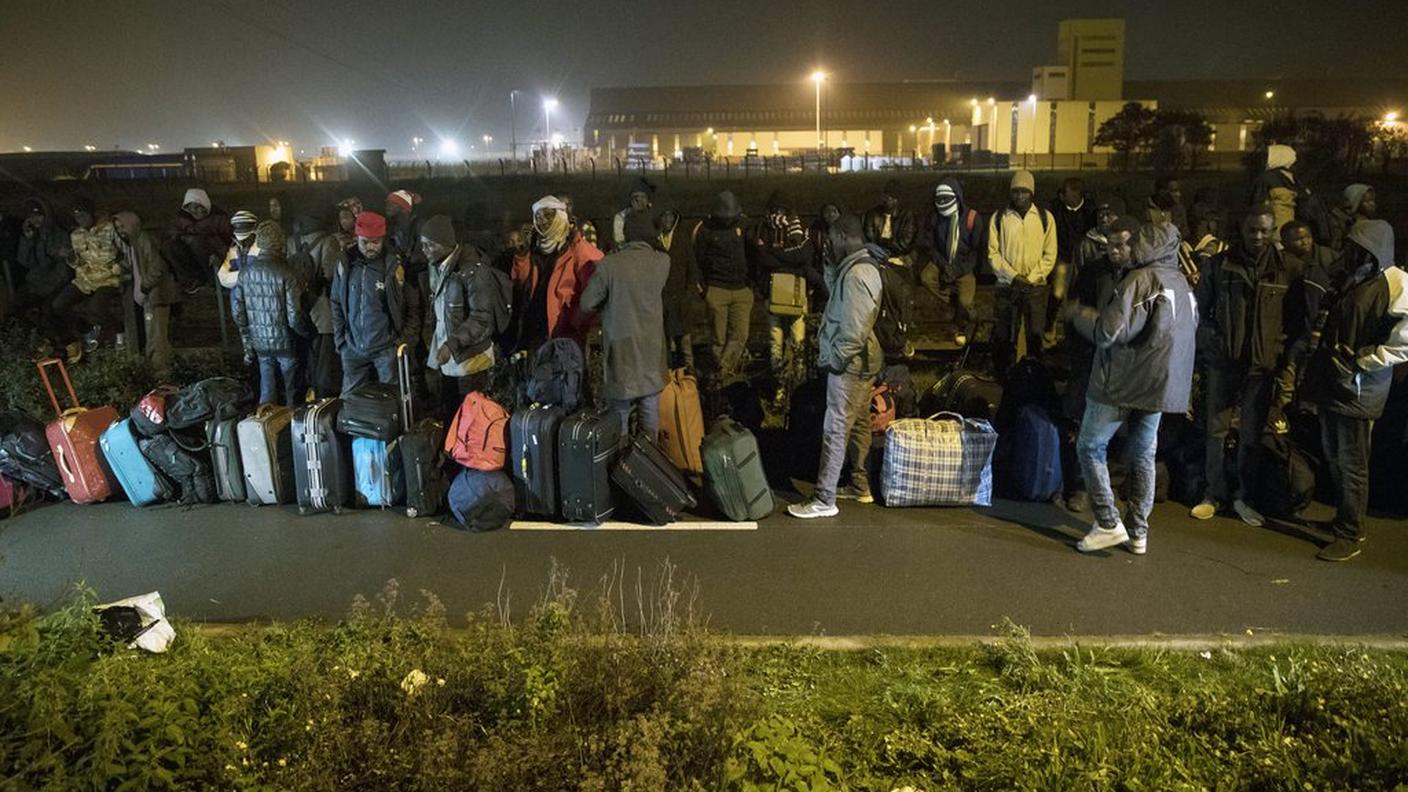 Pronti a lasciare il campo