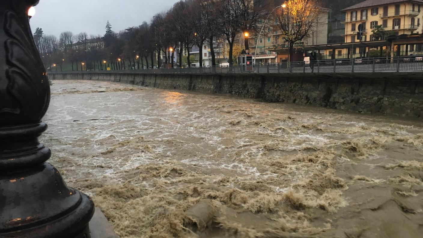 Ceva (Cuneo) dopo l'esondazione del Tanaro