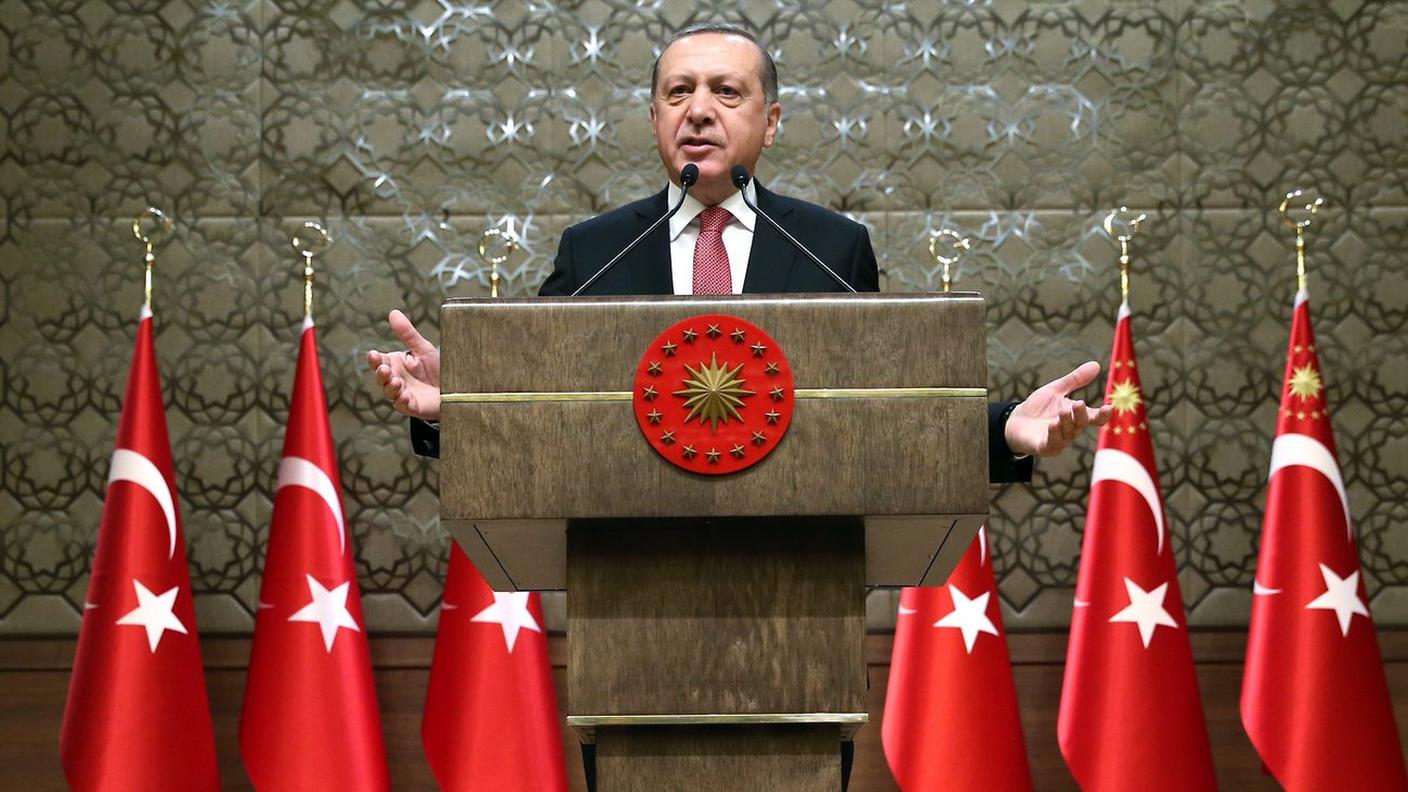 Il presidente turco Recep Tayyip Erdogan